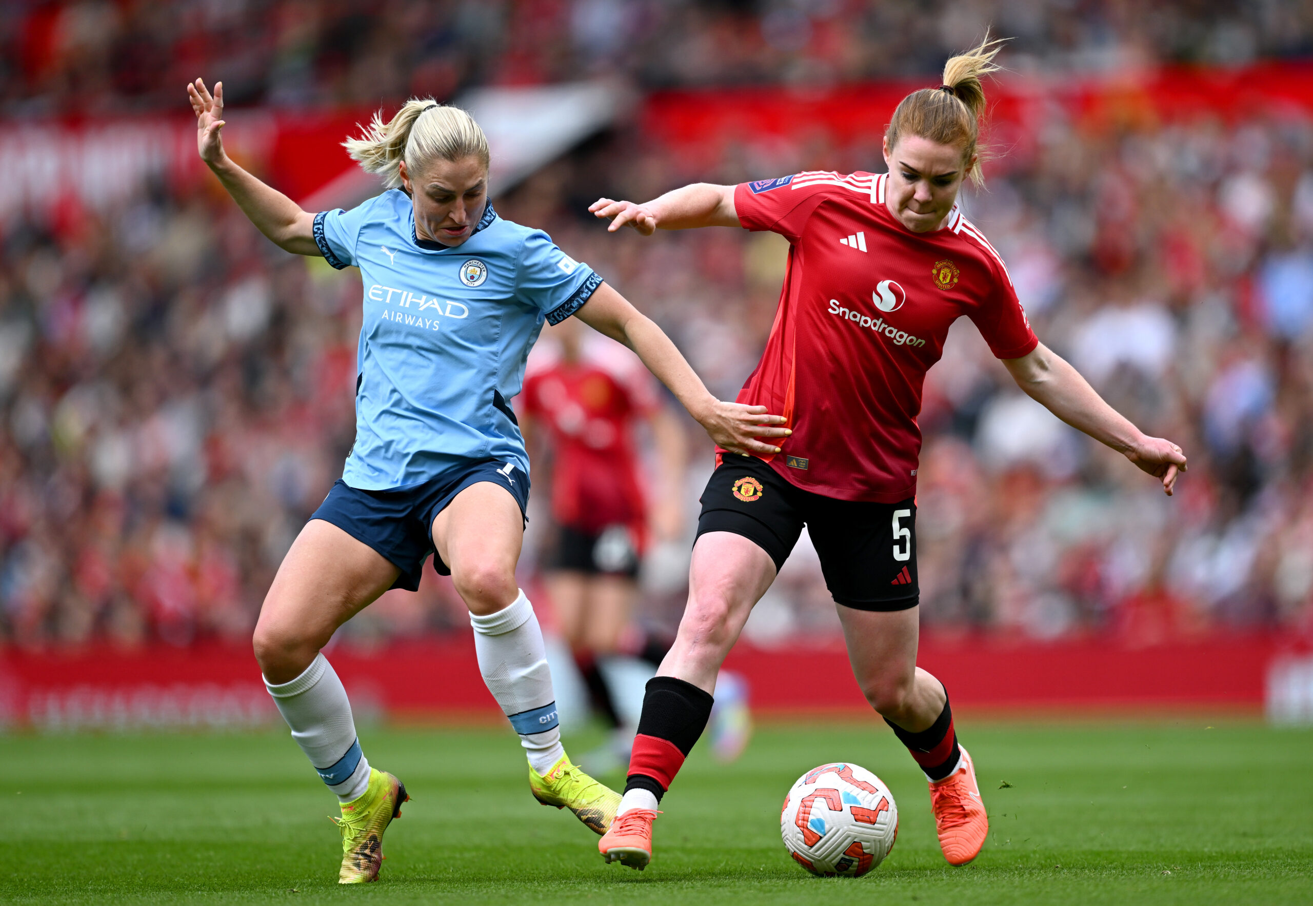 Manchester United FC v Manchester City FC - Barclays Women's Super League Manchester United FC v Manchester City FC Barclays Women's Super League