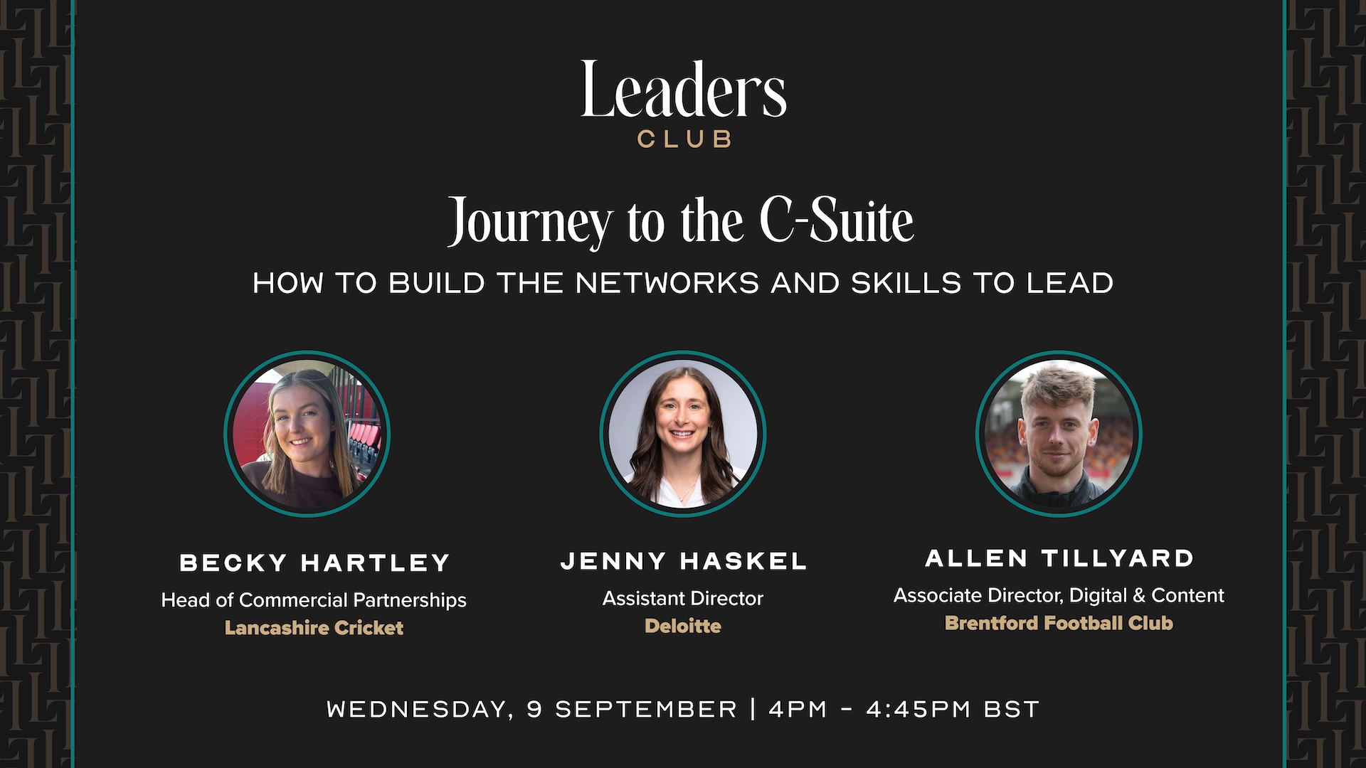 Journey to the C-Suite: How to Build the Networks and Skills to Lead
